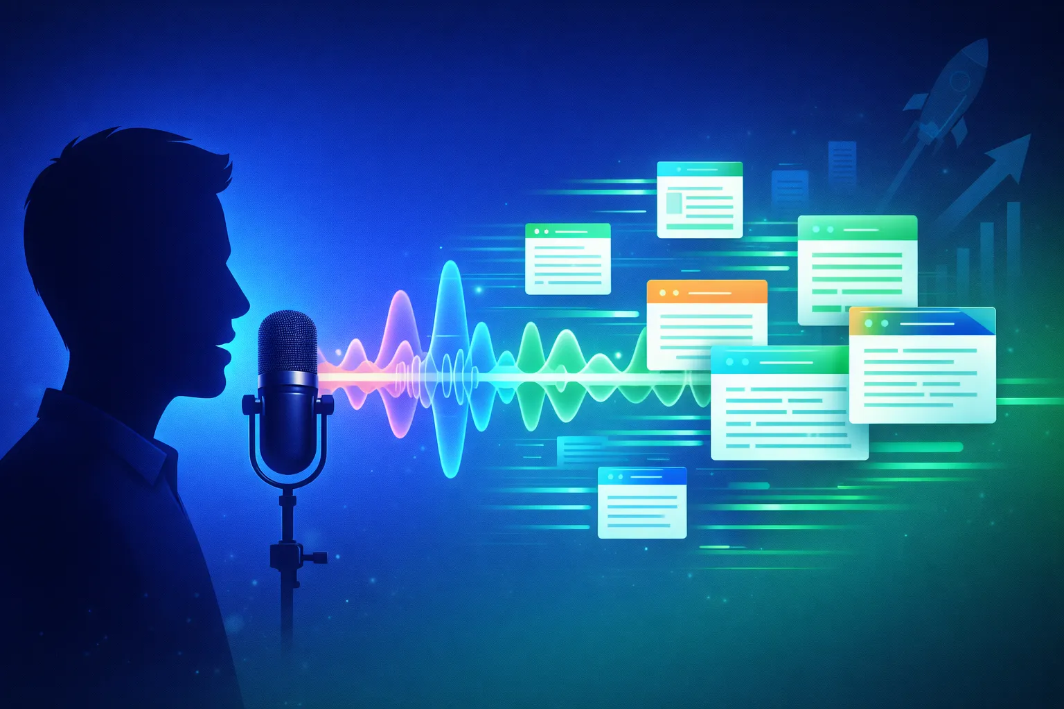 Voice dictation productivity benefits